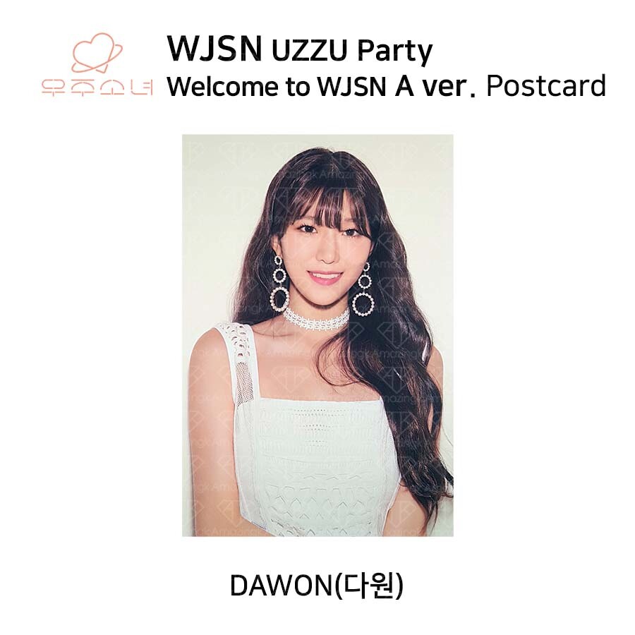 WJSN - UZZU PARTY : WELCOME TO WJSN OFFICIAL GOODS - POST CARD SET