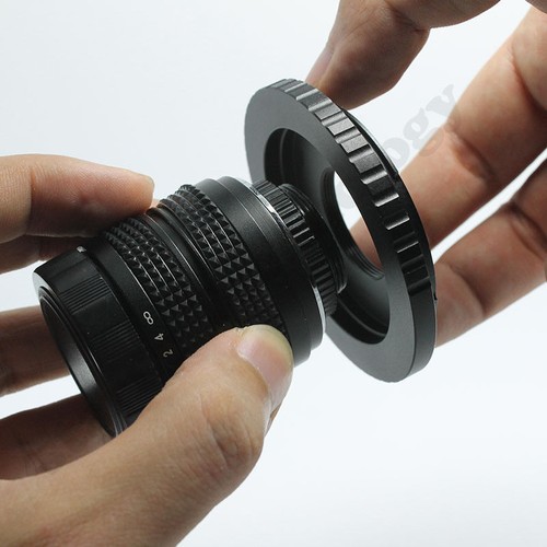 Fujian 35mm f/1.7 CCTV C-mount Movie Lens for m4/3 MFT Mount Camera G1 G2 G3 G10 - Picture 8 of 8