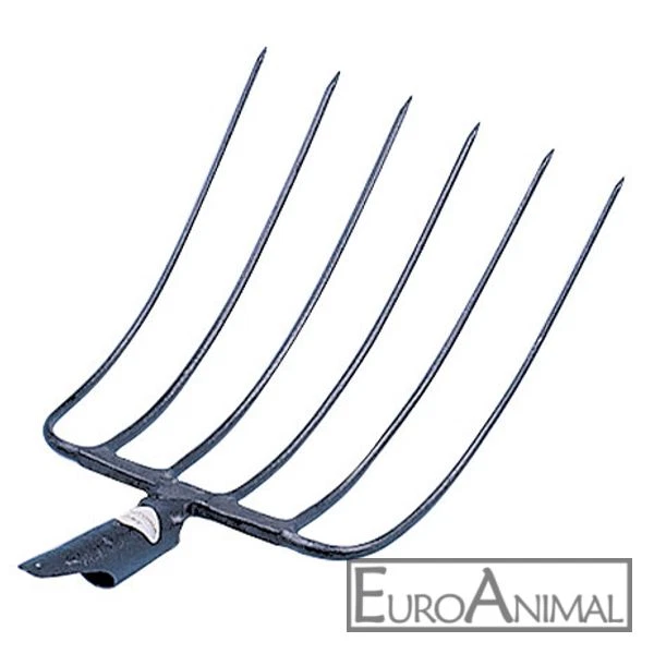 MARKENLOS Freund-Victoria Silogabel Laubgabel 6 Zinken 43 x 40 cm