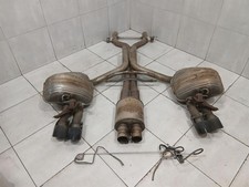 PORSCHE Panamera 970 Exhaust silencer set 97011191174 Auspuff Endschalldämpfer