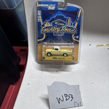 Greenlight 1/64 SE Country Roads 1962 Dodge D-100 Yellow Diecast Series 15