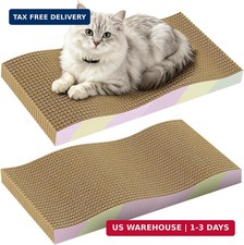 Cat Scratching Board 2-Pack, Reversible Cat Scratcher Pad, Large Odor-free,Dou