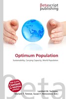 Lambert M. Surhone (U. A.) | Optimum Population | Taschenbuch | Englisch (2026)