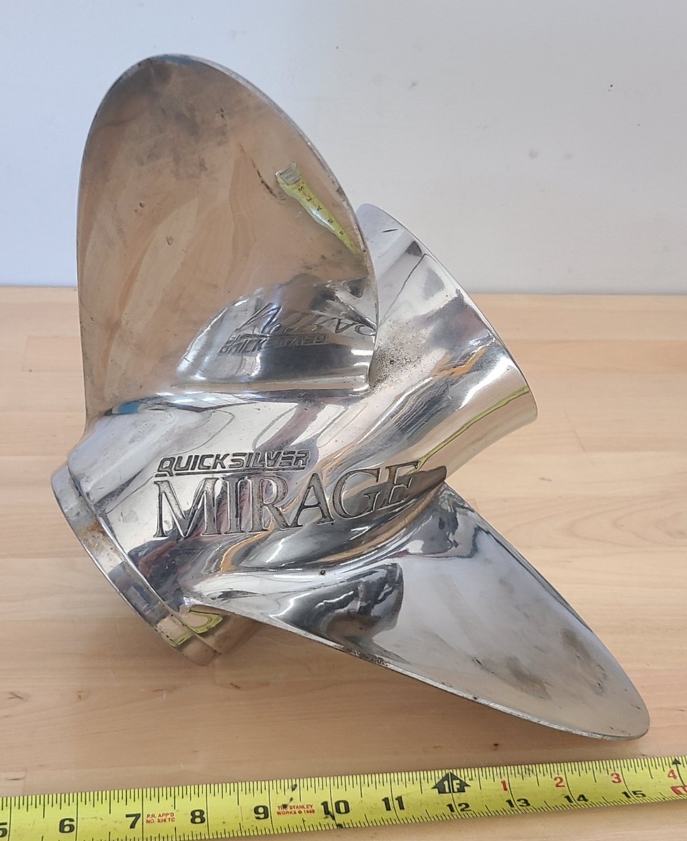 Mercury Mirage Quicksilver 48-18278-A41-17P Propeller, Outboard RH