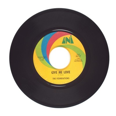 The Foundations - Give Me Love; In the Bad, Bad Old Days (Before You Loved  (VG)