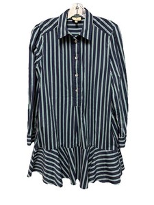 knee length dresses for ladies The Laine Dress in Rhode Island Red & White Stripe L