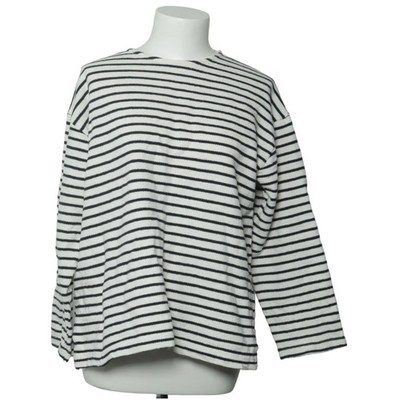 Basic Apparel, Langarmshirt, Größe: S, Weiß/Blau #JWy