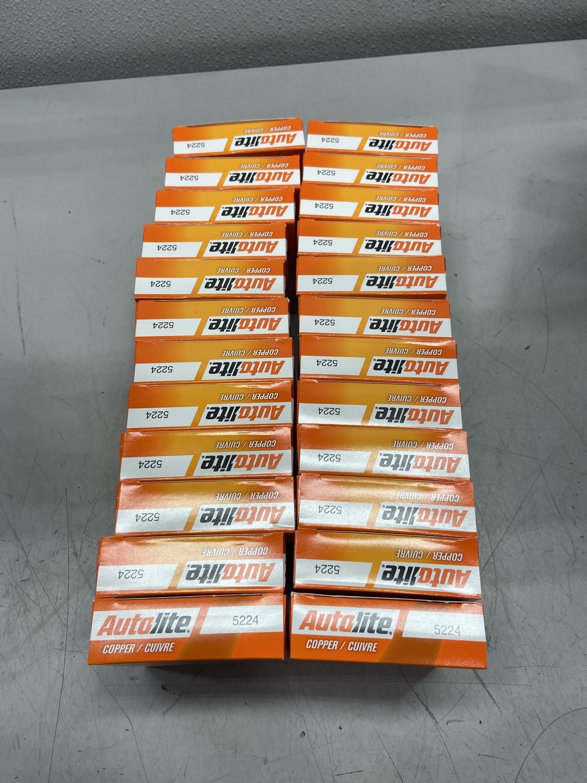 Lot Of 24 Autolite Copper Core Spark Plug4 Pack-5224