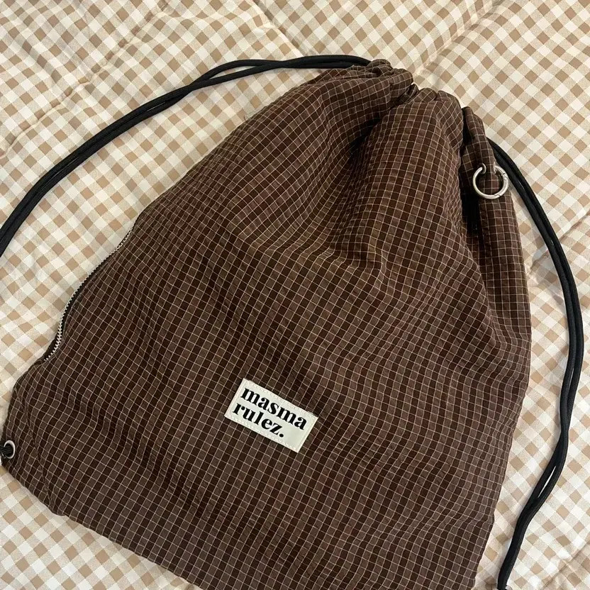 Masmaraulz String Backpack Brown - image 1