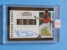 RILEY GREENE 2019 Panini Contenders Draft Playoff Ticket Rookie RC Auto 02/18