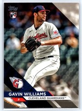 2024 Topps Flagship Collection Gavin Williams #72 RC Rookie Card Guardians. rookie card picture