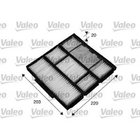 Valeo 715565 Filter Innenraumluft FüR Toyota Corolla E11 Innenraumfilter