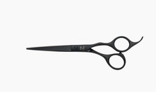 Joewell New Cobalt Black NCB 55 F 5.5 Inch Hair Cutting Scissors Offset