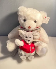 Abearham Abraham and Straus Mouse Plush Stuffed Animals - Vintage Unused