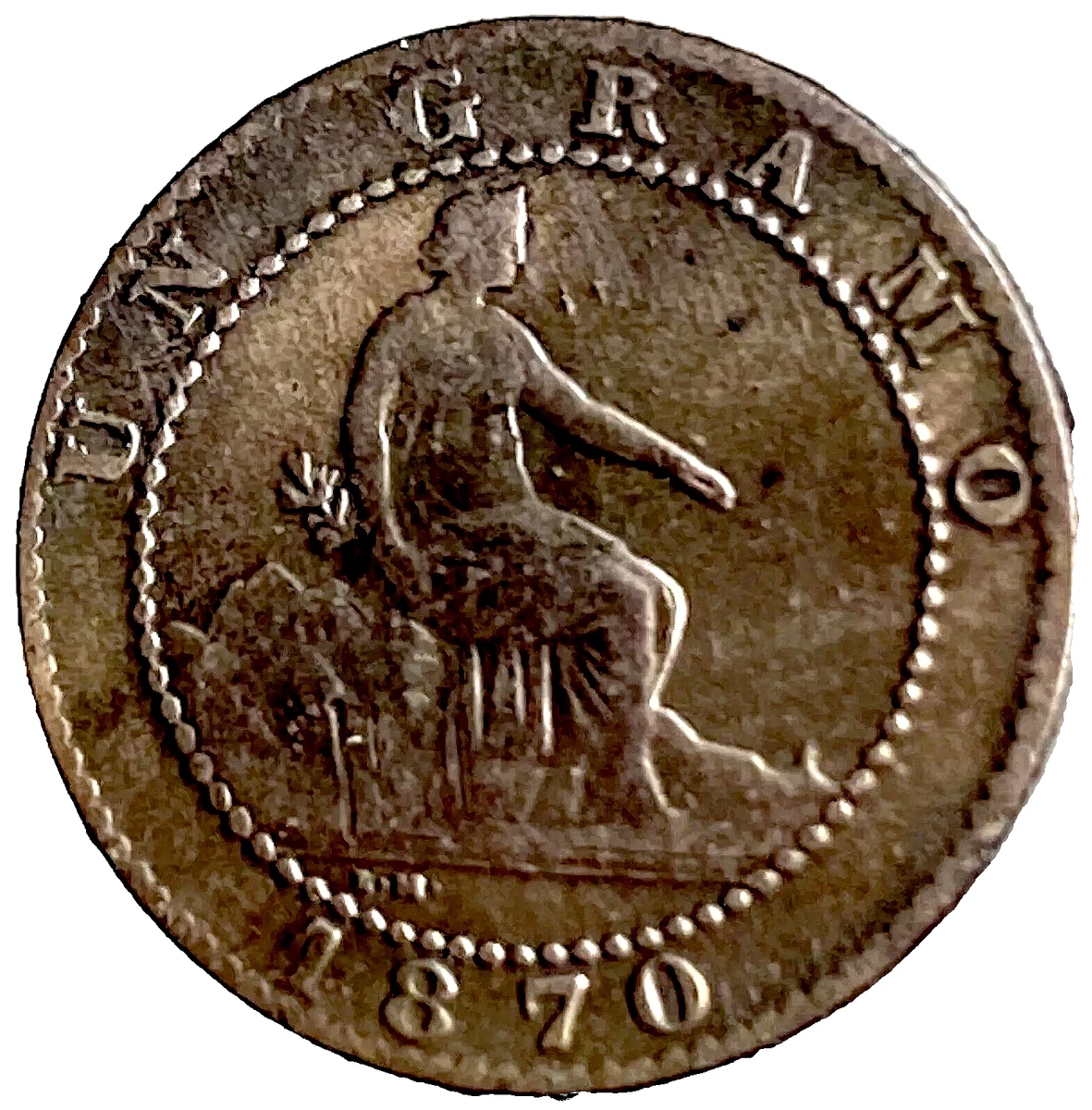 1870 Year Bronze Spanish Coins for sale | eBay