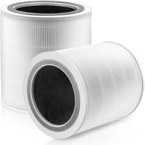 Filtro di ricambio per purificatore d'aria Levo Core 400S Parte Core 400S- RF H13 Filtrazione HEPA 5 strati Filtro 3 in 1