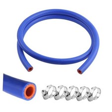 5Ft x ID Silicone Heater Hose,Reinforced High Temp Silicone Hose Kit with 3/8"