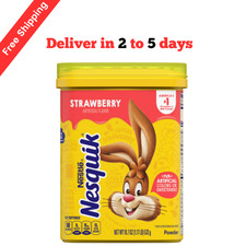 Nestle Nesquik Strawberry Flavor Powder Drink Mix, 18.7 oz