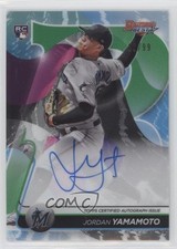 2020 Bowman's Best of Green Refractor 12/99 Jordan Yamamoto #B20-JY Auto 02od