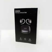 MINISO Wireless Earbud X68 BLACK New Sealed.