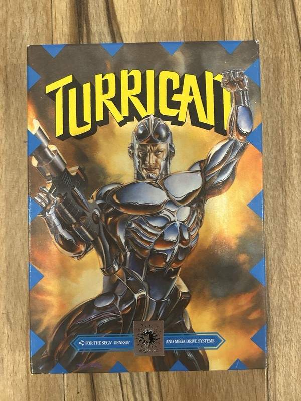Turrican Complete w/ Manual & Poster for Sega Genesis/Mega Drive 1991