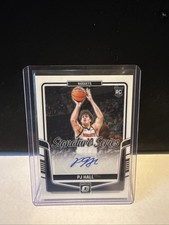 2024-25 Donruss Optic Signature Series PJ Hall RC Auto Denver Nuggets #SS-PJH