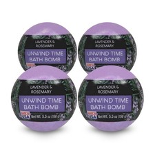 Lavender  Rosemary Bath Bomb Multi-Pack - Luxury Fizzy Spa Bath Bomb to Help...
