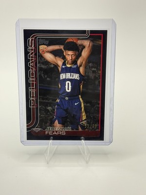 2025-26 Topps - Jeremiah Fears #207 Black /68 (RC)