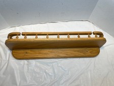 Vintage Rustic Country Oak Wood Wall Shelf Ship Primitive Decor 24"