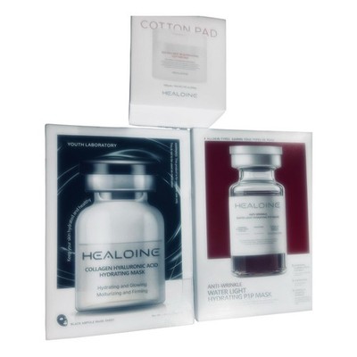 South Korean Beauty Bundle - Healoine Rejuvenating Pads, and 2 Anti Aging Masks