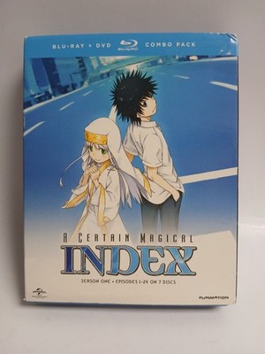 A Certain Magical Index: The Complete Season 1 Blu-Ray Episodes 1-24