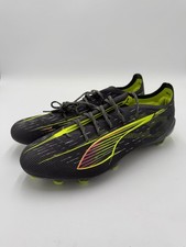 Puma Ultra 5 Ultimate FG Soccer Cleats Mens Sz 10.5 Grey Neon Yellow 108159 New
