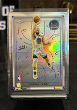 Topps 2025-26 Chrome X's and Whoa's Refractor Stephen Curry #XW-5 Warriors