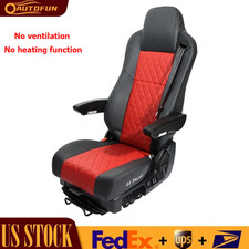 For Freightliner Cascadia Universal Air Ride Truck Seat Adjustable Lumbar 08-24