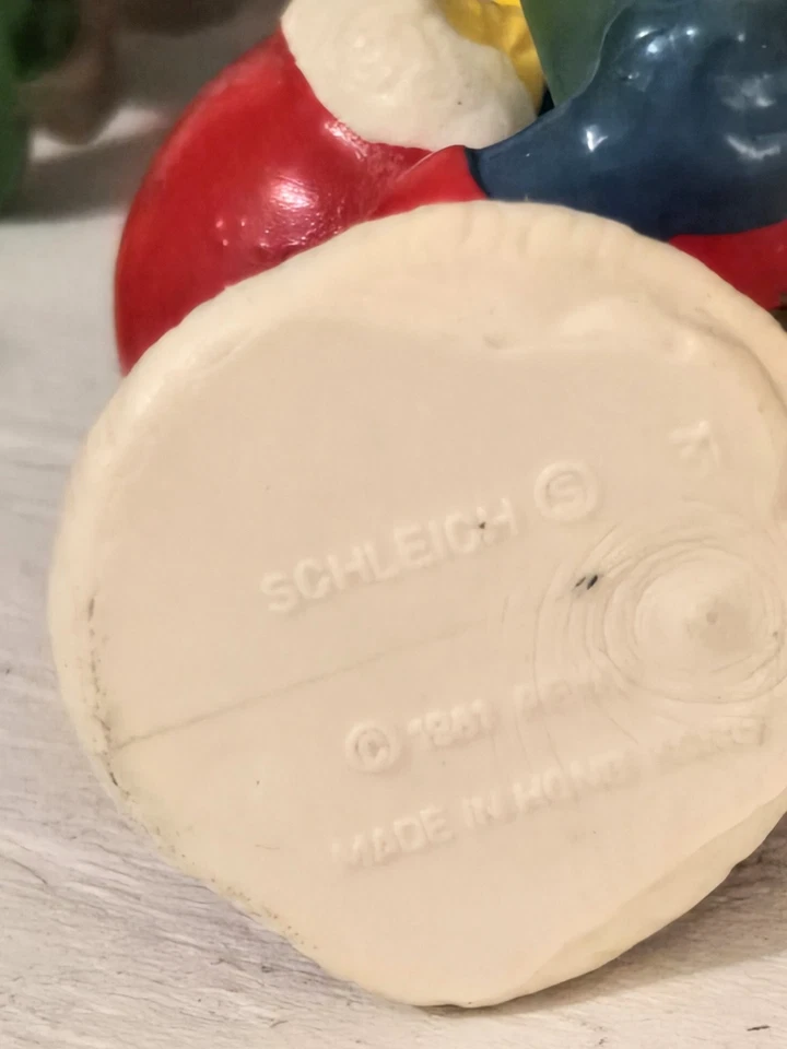 "Figuras vintage de pitufo de PVC Peyo Russ Berrie & Co 1981 vintage de felpa de pitufo" Foto 3 de 4