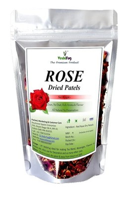 VY VedaYug Rose Dried Petals 100gm