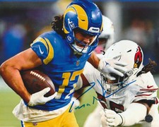 Puka Nacua Signed Autographed Los Angeles/LA Rams 8x10 Photo with COA/Hologram