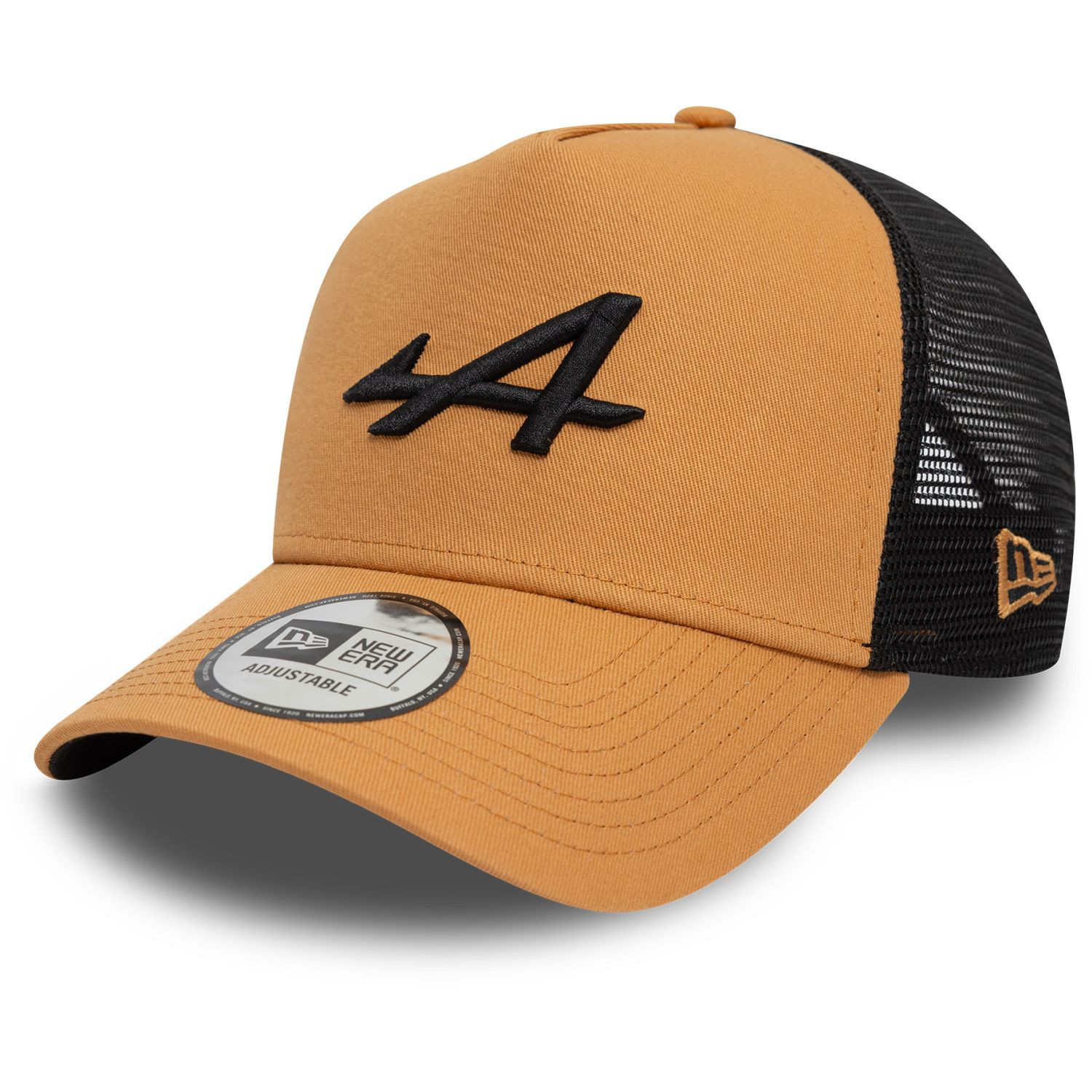 Кепка дальнобойщика New Era Snapback - бежевый альпийский верблюд F1 5690₽