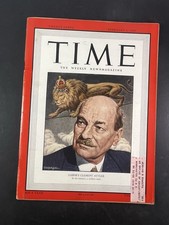 Clement Attlee Cover ~ Time Magazine February 6, 1950 ~ British Politics, Welfar