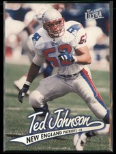 TED JOHNSON #31 1997 Fleer Ultra New England Patriots NM