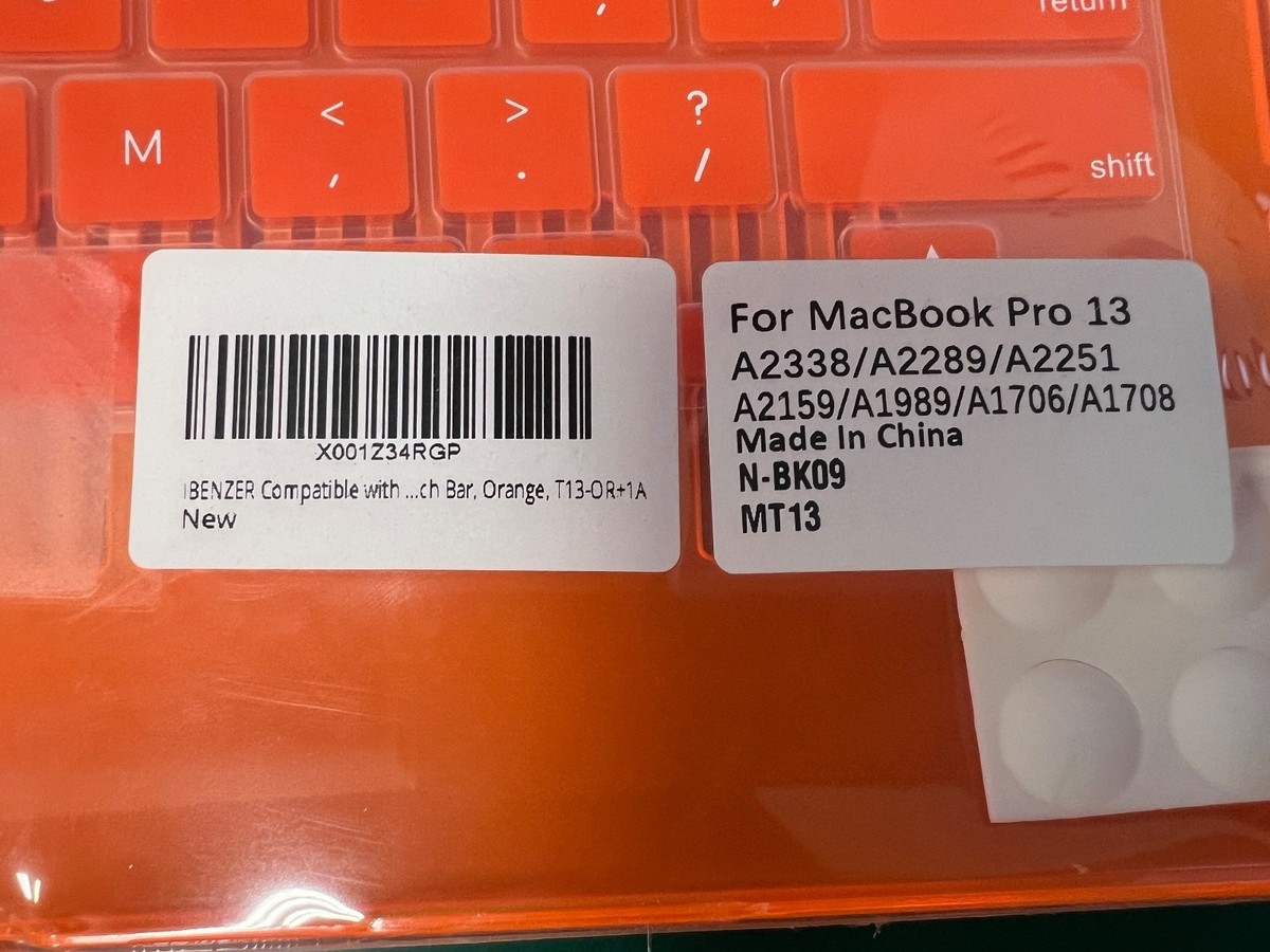 IBENZER Plastic hard shell for MacBook Pro 13 inch a2338 / a2289