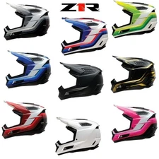 Z1R Dirt Maxx MX Motocross Offroad ATV Helmet - Pick Size & Color