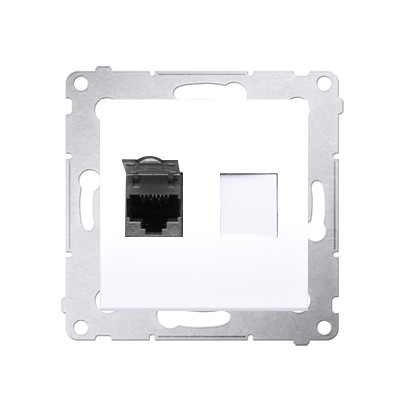 54 MODULE WHITE COMPUTER SOCKET 1X UAE PREMIUM 54 D61E.01/11