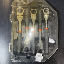 Matco Tools Flex Head Ratchet Wrench Set Rare Sealed 15mm-19mm Srfm52p2 Matco Tools Flex Head Ratchet Wrench Set Rare Sealed 15mm-19mm Srfm52p2