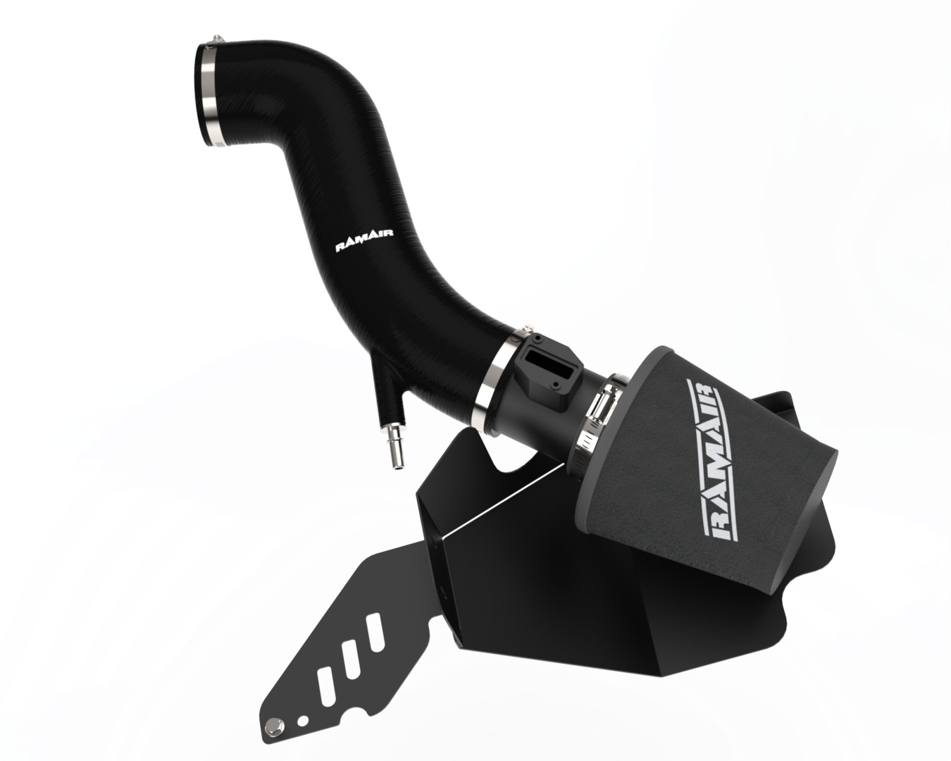 Foam Intake Kit for Ford Fiesta MK7 1.6T ST180 with Black Intake Hose
