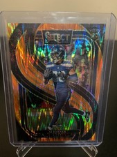 2024 Panini Select AJ Barner Orange Prizm /399 Rookie card Darnold Jaxon, Walker