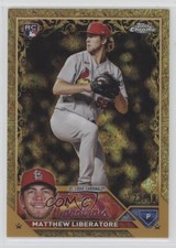 2023 Gilded Collection Gold Mini-Diamond Refractor 23/50 Matthew Liberatore 1ob0