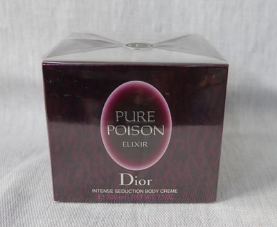 Christian Dior Pure Poison Elixir intense seduction body cream 200ml 7.1oz