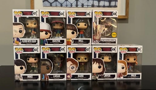 Lot of 9 Stranger Things Funko Pop! Vinyl -- YOU CHOOSE