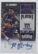 2016 Contenders Draft Picks College Playoff Ticket 15/15 Joel Bolomboy Auto 0d6s